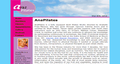 Desktop Screenshot of anapilates.com